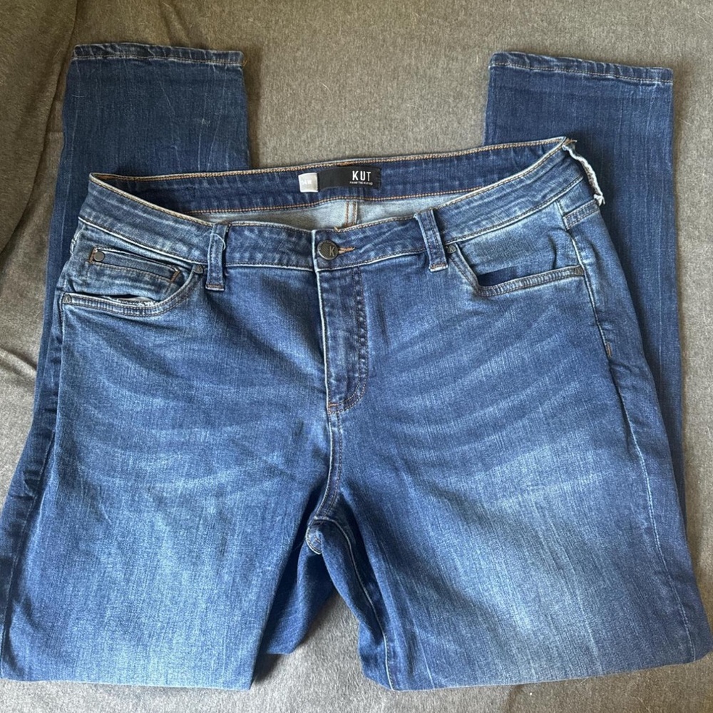 Kut From The Kloth Dark Wash Skinny Jeans Size 14